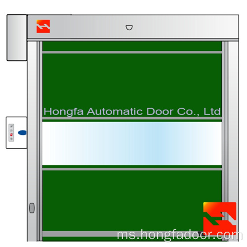 keselamatan elektrik rolling shutter doors